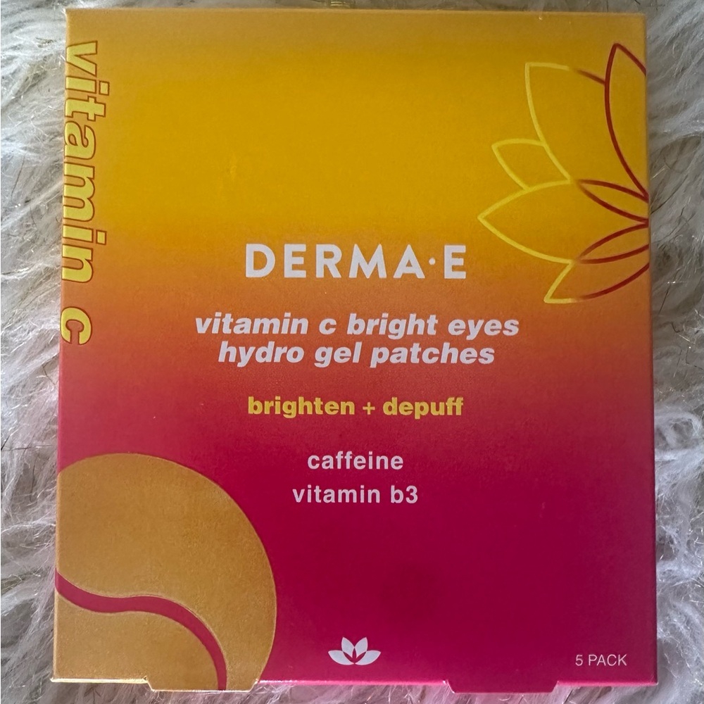 Derma E Vitamin C Bright Eyes Hydro Gel Patches - Brighten and Depuff